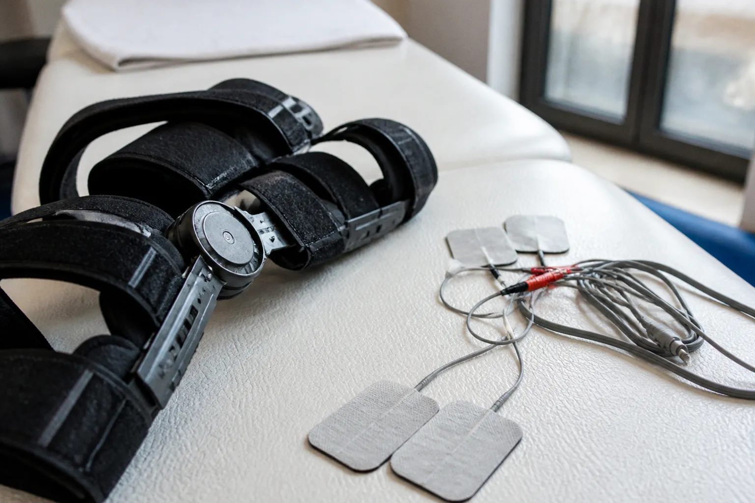 Électrostimulation du genou : les étapes après opération du LCA