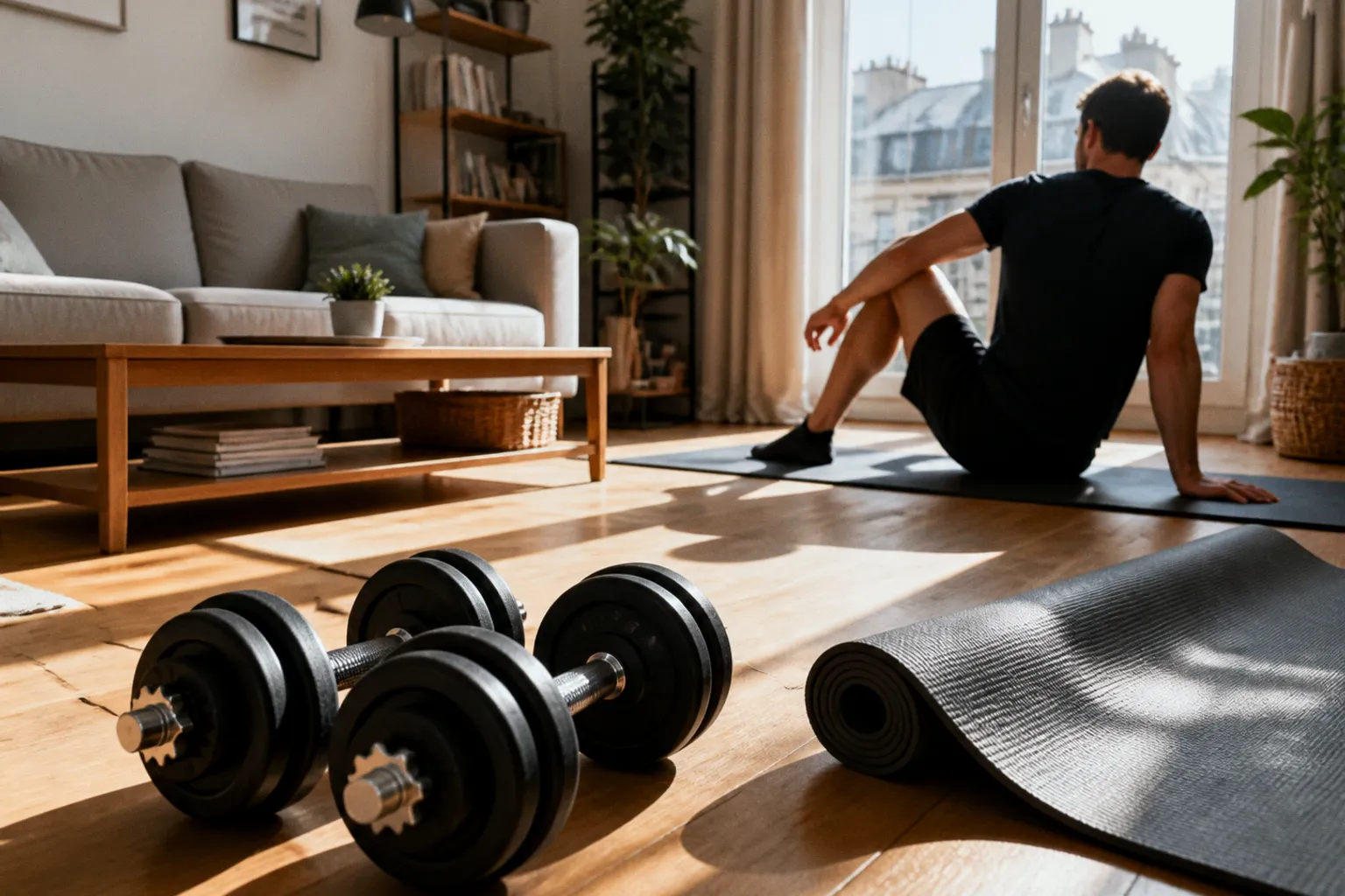 Musculation à domicile : les 3 équipements indispensables pour progresser sans stagner