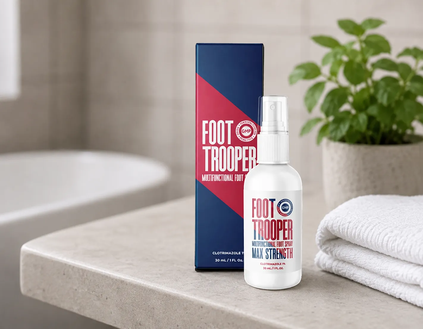 Foot Trooper-fungus remedy — le produit au quotidien