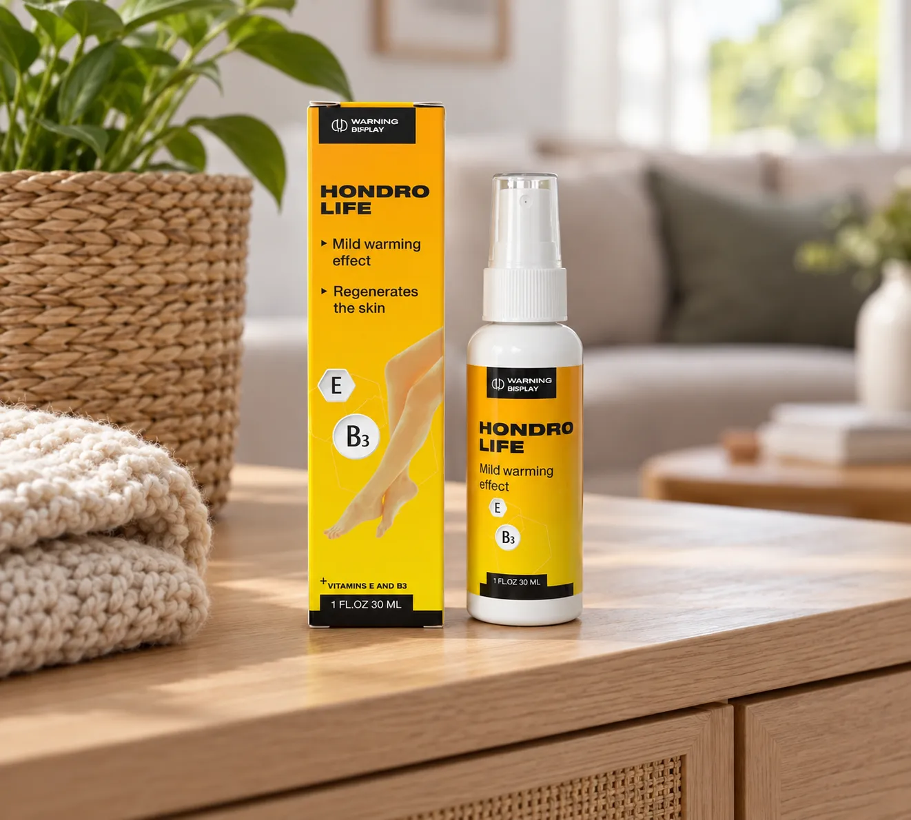 Hondrolife — le produit au quotidien