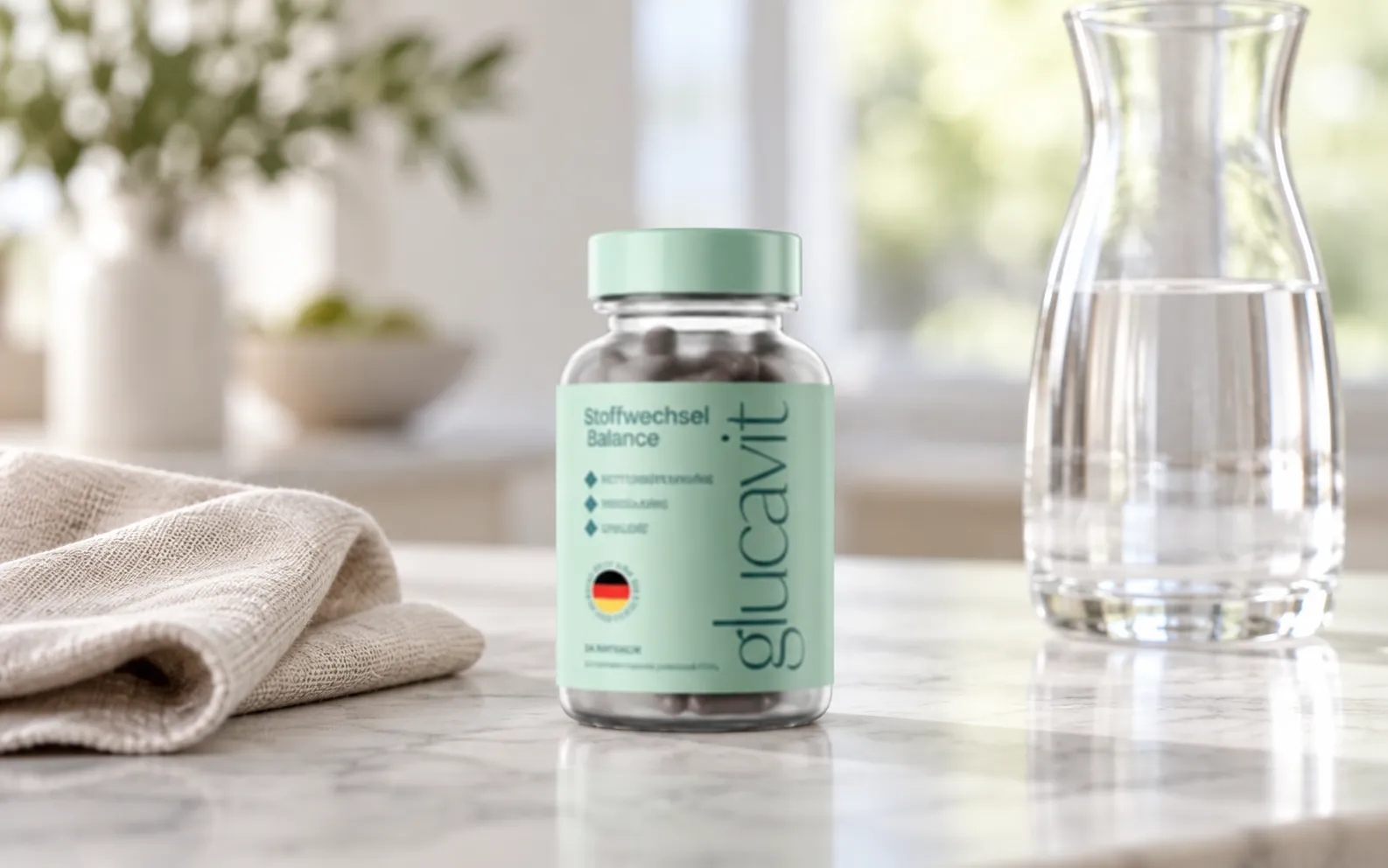 Glucavit — le produit au quotidien
