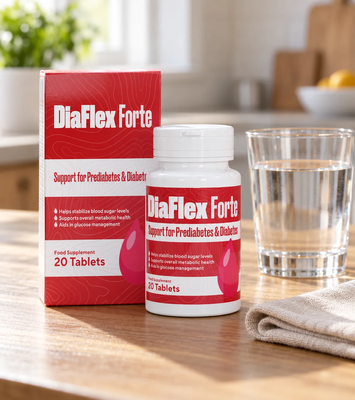 DiaFlex Forte — le produit au quotidien
