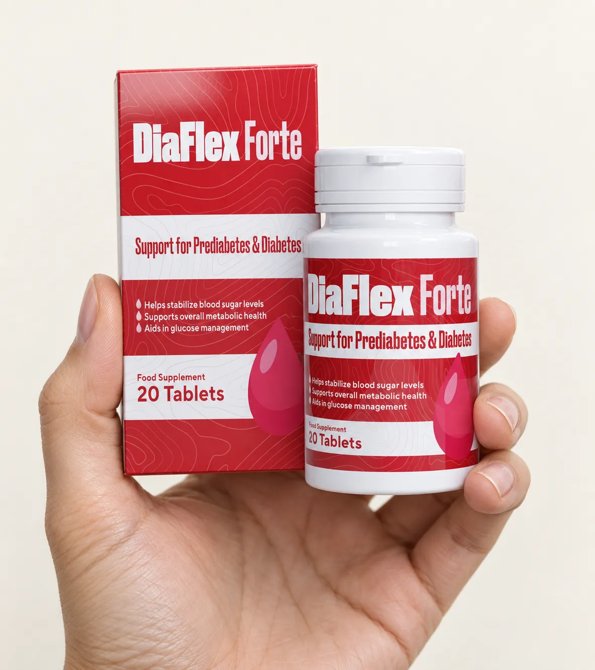 DiaFlex Forte — le produit en main