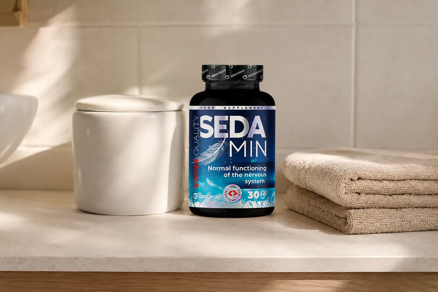 Sedamin — le produit au quotidien