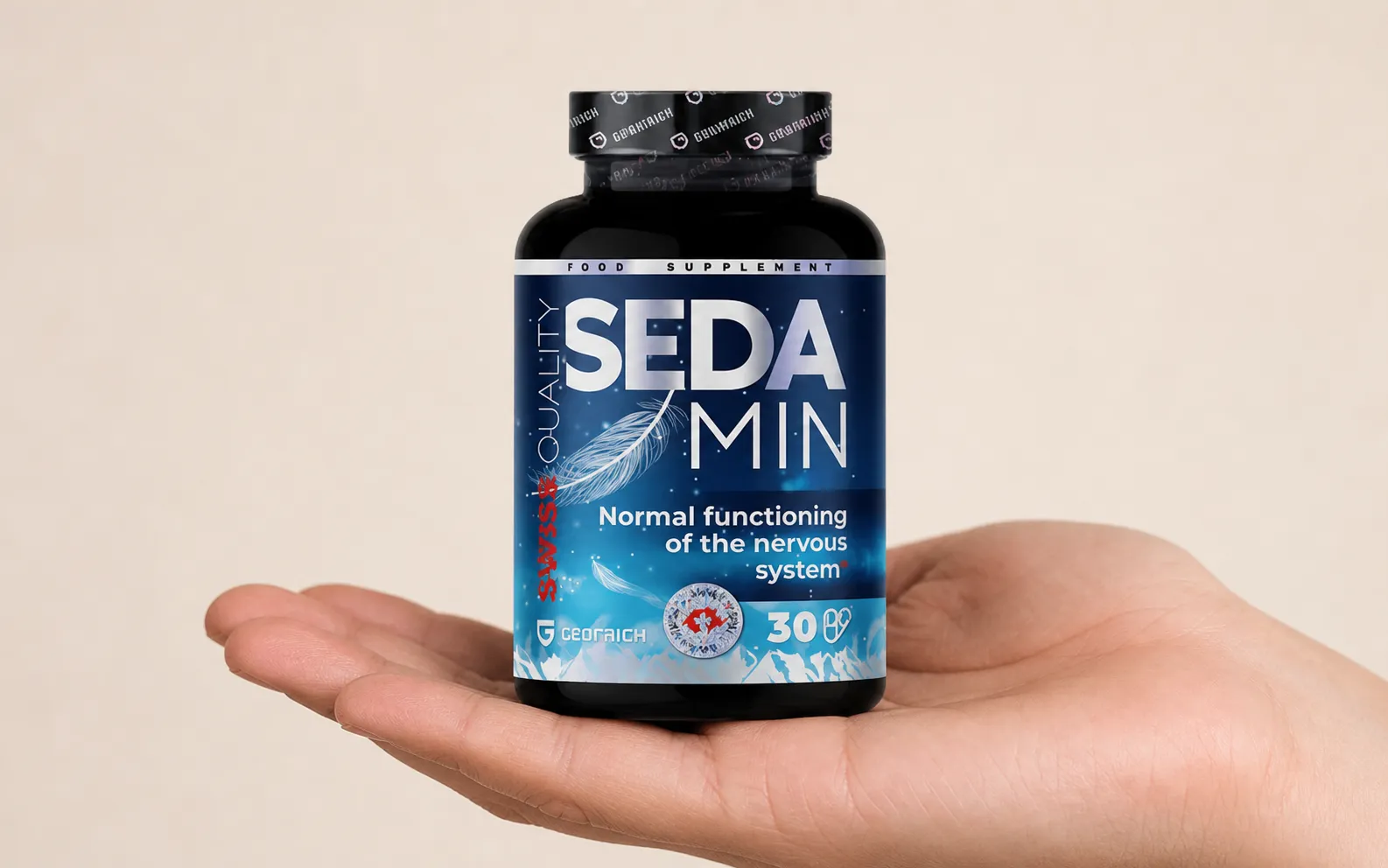 Sedamin — le produit en main