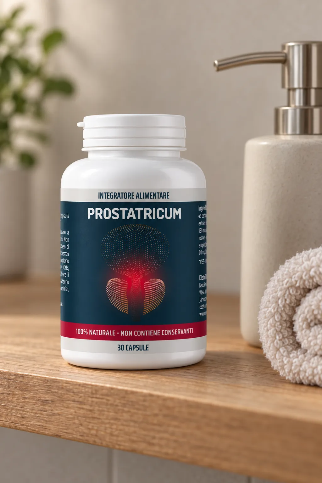 Prostatricum — le produit au quotidien