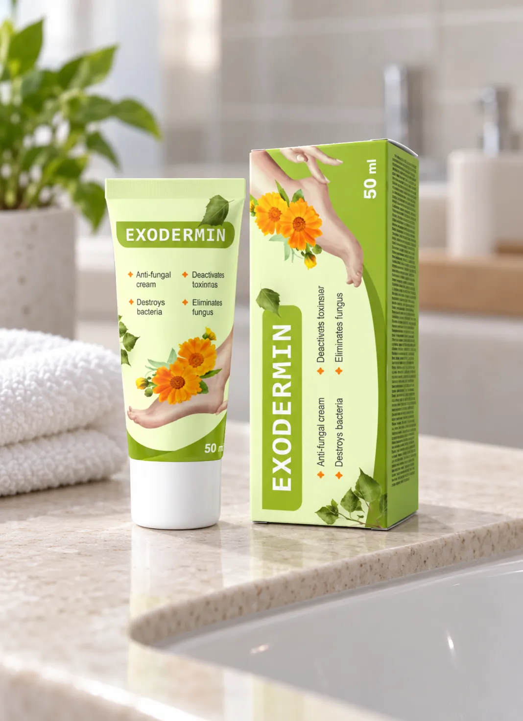 Exodermin — le produit au quotidien