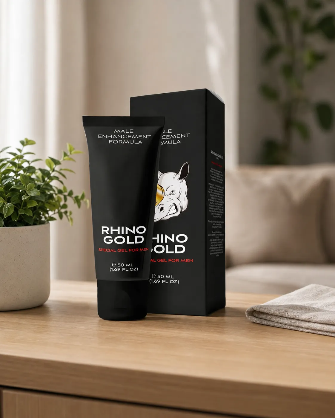 Rhino Gold Gel — le produit au quotidien
