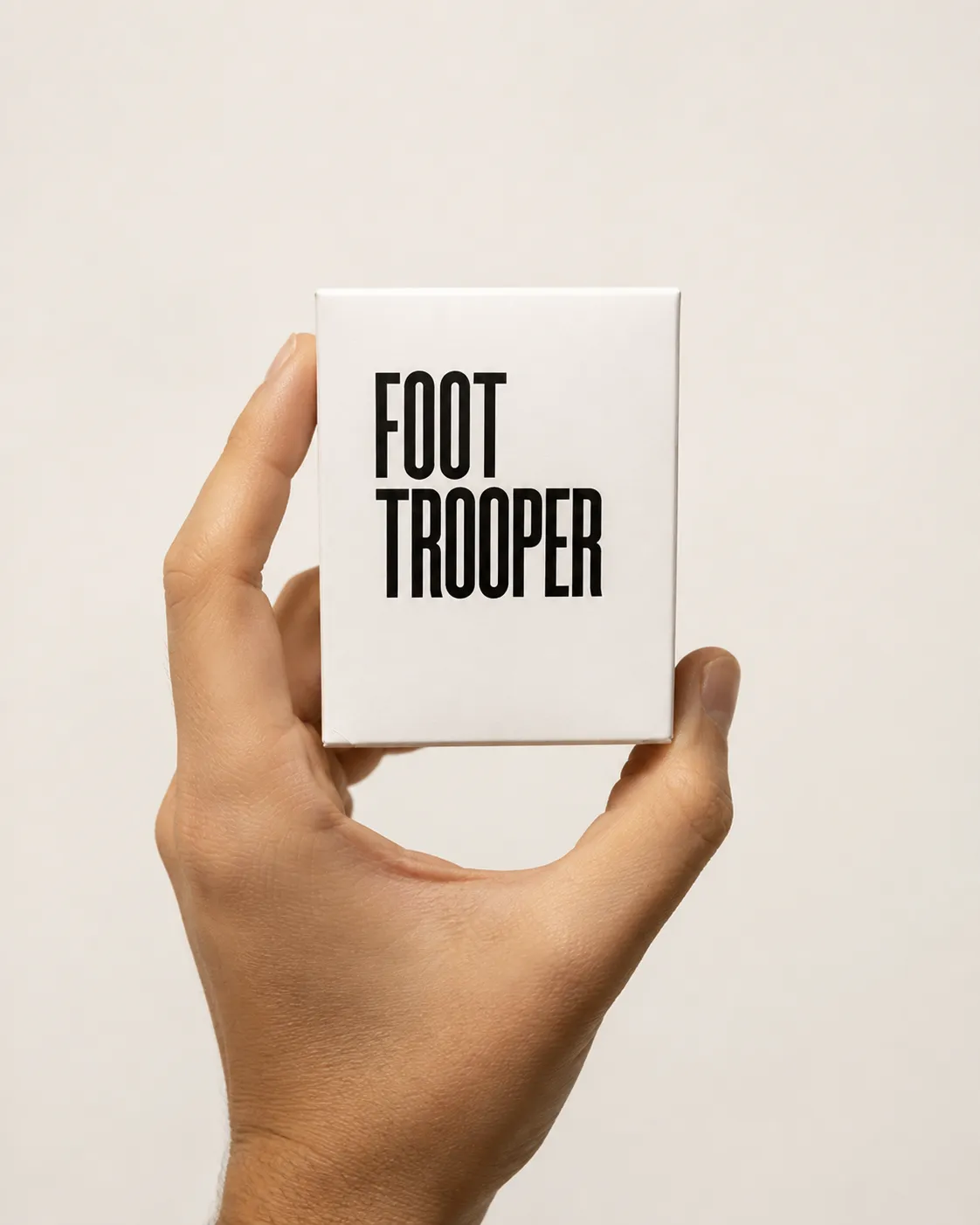 Foot Trooper — le produit en main