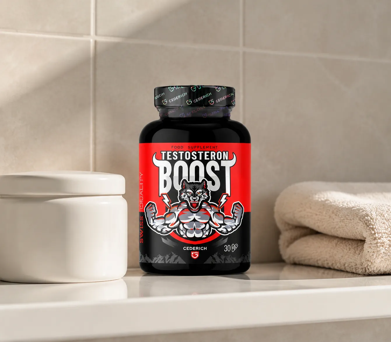 Testosteron Boost — le produit au quotidien