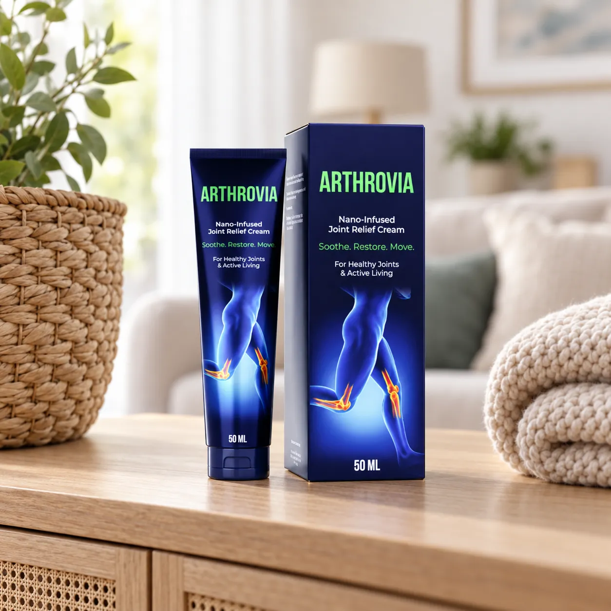 Arthrovia — le produit au quotidien