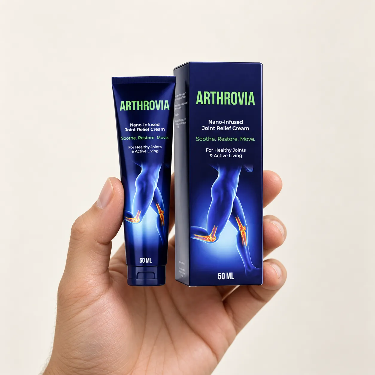 Arthrovia — le produit en main