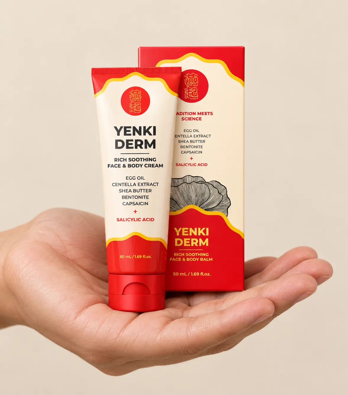 Yenki Derm — le produit en main