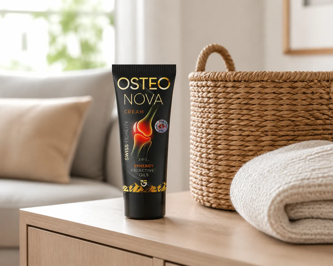 OsteoNova cream — le produit au quotidien