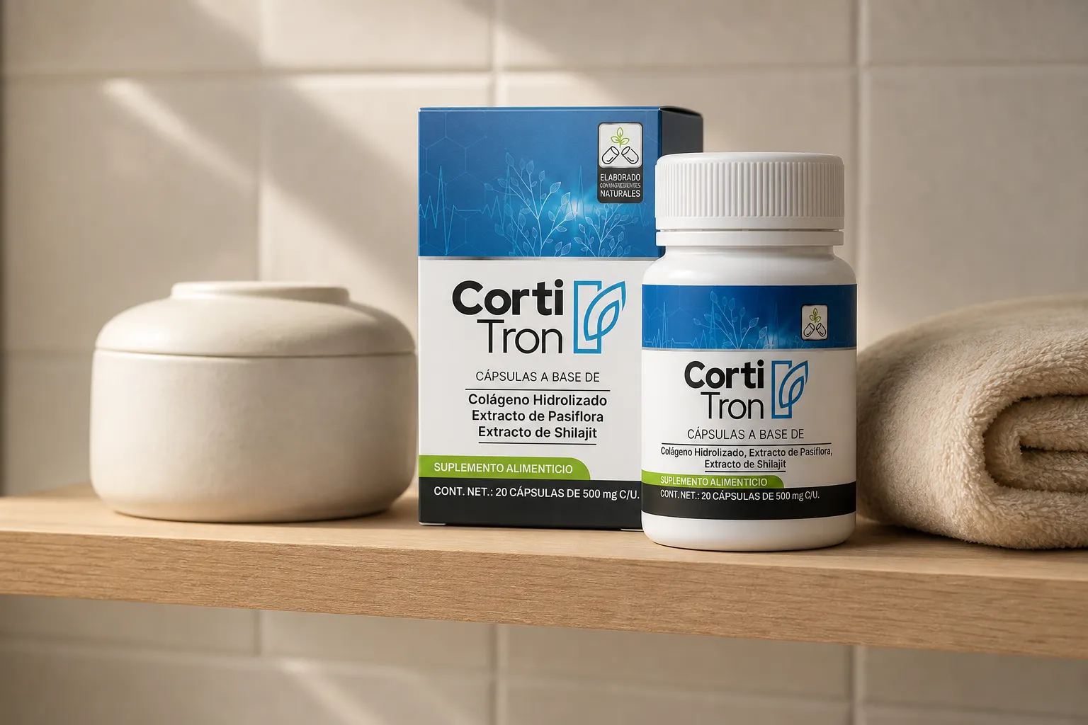 Cortitron — le produit au quotidien