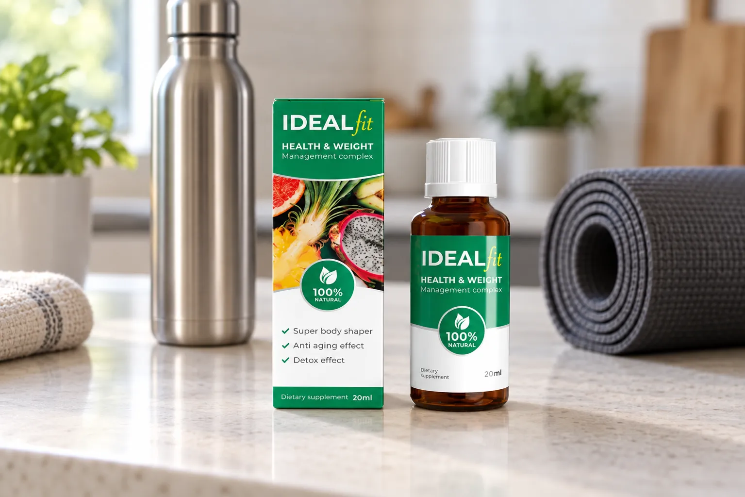 IdealFit — le produit au quotidien