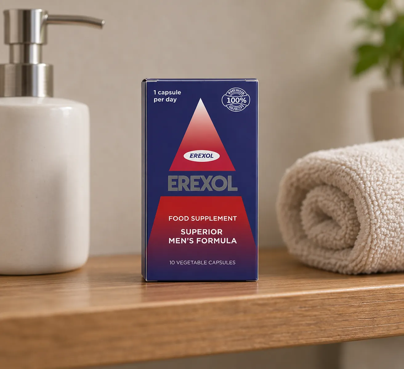 Erexol — le produit au quotidien