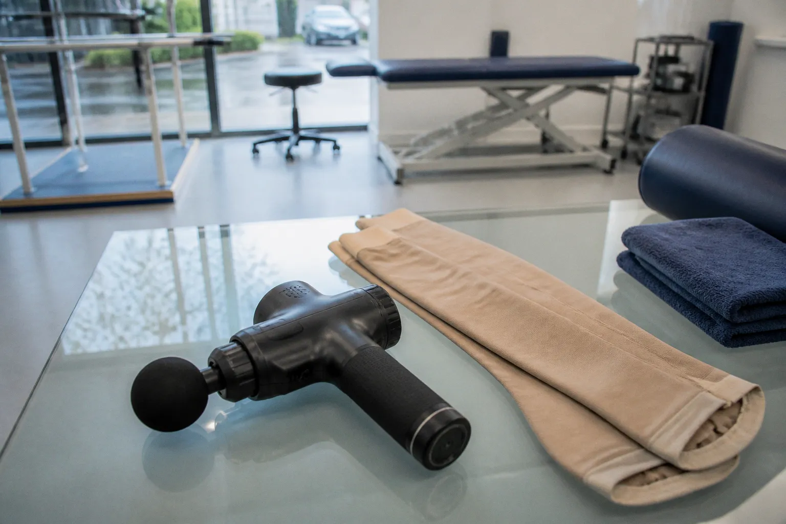 Pistolet de massage et varices : les risques réels